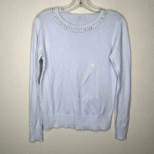 Ann Taylor Factory Beaded Sweater nwt - Image 7