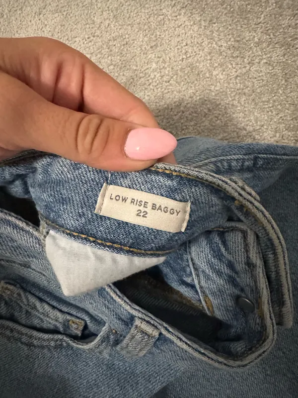 PacSun Low-Rise Baggy Jeans Casey Medium Indigo - Image 2