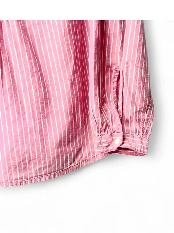L.L. Bean Women’s Pin Tuck Pleated Long Sleeve Poplin Top Blouse Size S Regular - Image 10