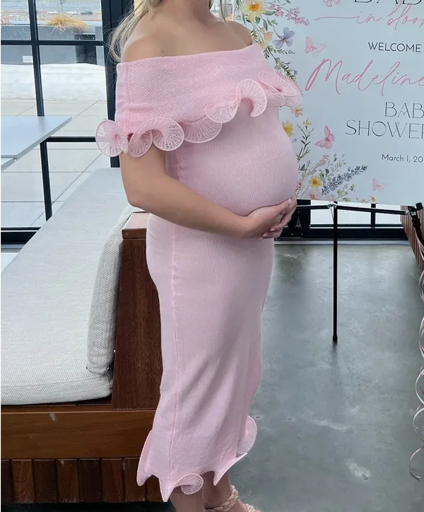 Pink midi dress Showpo - Image 2