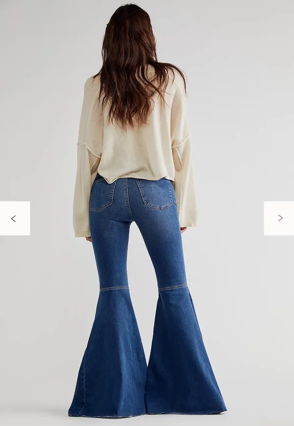 Free People We The Free Just Float On Flare Jeans - Image 7