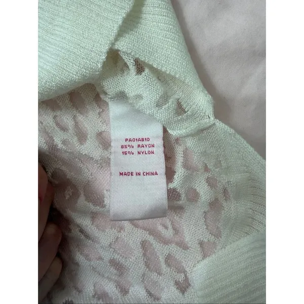 NWT Parker  Sheer sweater Size S - Image 6