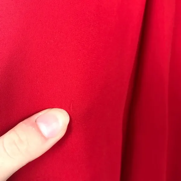 Vintage Hugo Buscati Collection Red Flattering Y2K Style Dress Size 4 - Image 7