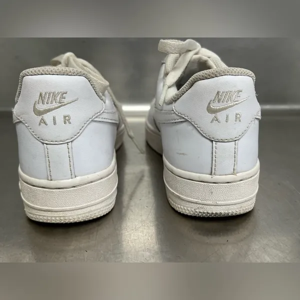 Nike Air Force 1 Low Shoes Womens White Sneakers - Size 5.5 - VGUC - Image 6