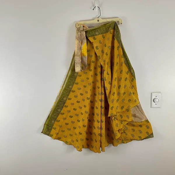 Reversible Maxi Wrap Skirt BINS900 - Image 2