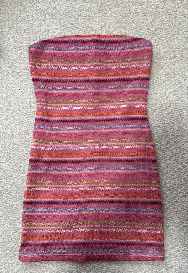 White Fox Boutique pink mini tube dress - Image 5