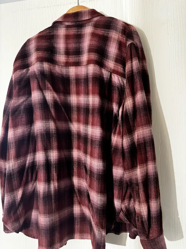 Madewell Oversized Ex-Boyfriend Button Down Flannel - Image 5