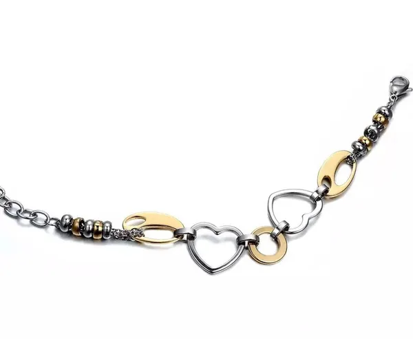 Women Stainless Steel Love Pendant Bracelet - Image 3