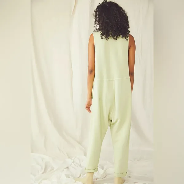 Free People Movement Whats Up Onesie in Frozen Lime green M - Image 3