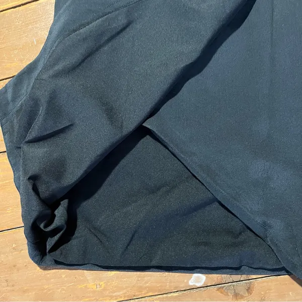 Madewell Silk Black Parkway Mini Skirt - Image 5