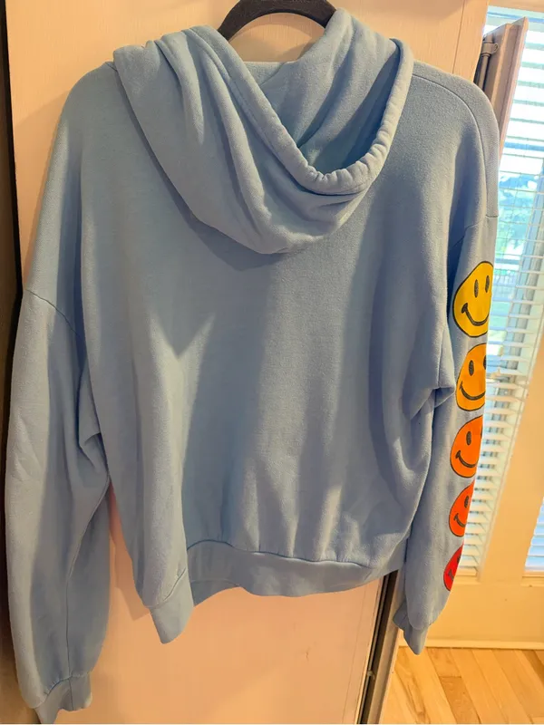 Aviator Nation Smiley Sunset Relaxed Pullover - side XS! - Image 5
