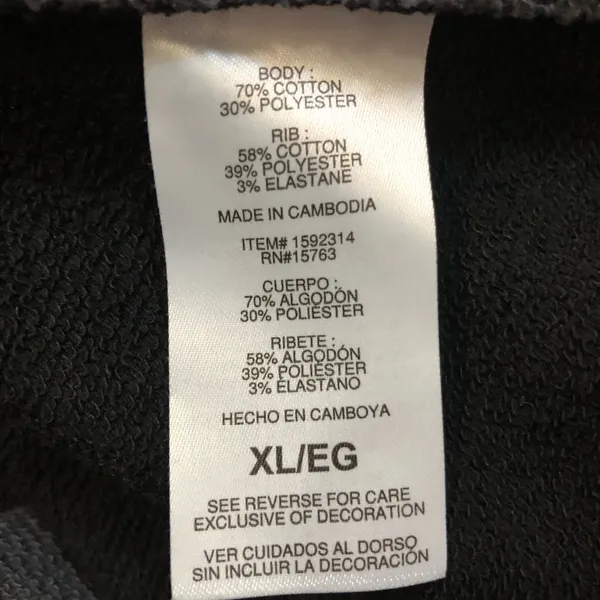 Champion Black Leopard Print Logo Hoodie  - Image 6