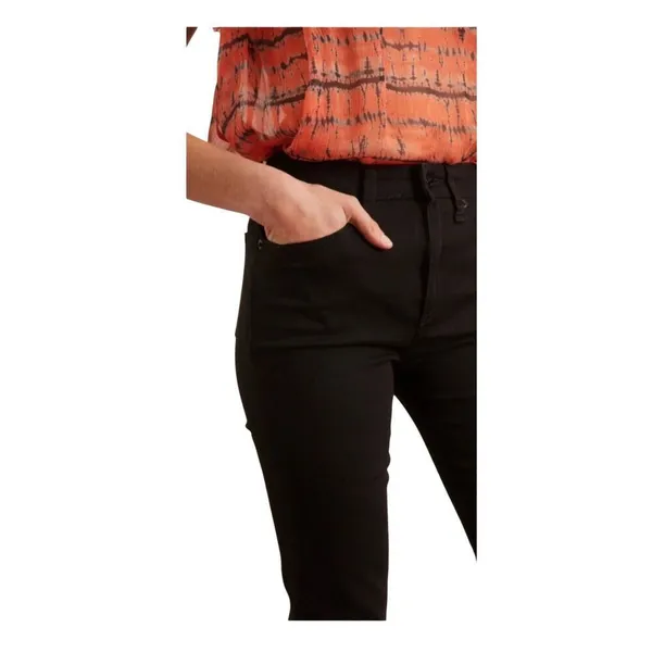 Rag & Bone Nina High waisted ankle cigarette Jeans Black Size 25 size 0 / 2 - Image 2