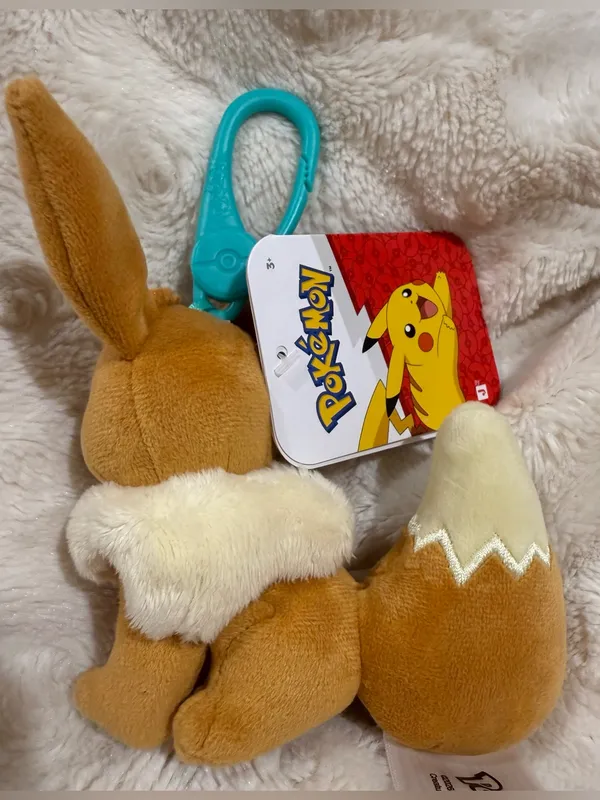 Pokémon Jazwares Eevee 3.5-in Clip-on Plush - Image 2