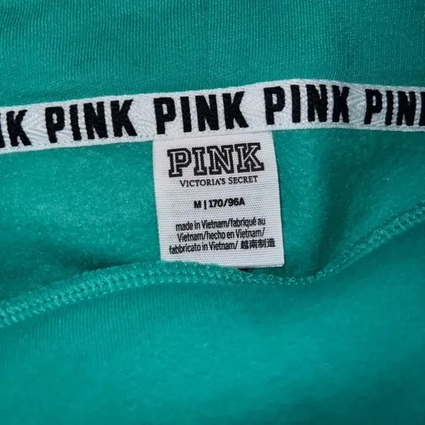 PINK cowl neck sweatshirt - Image 2