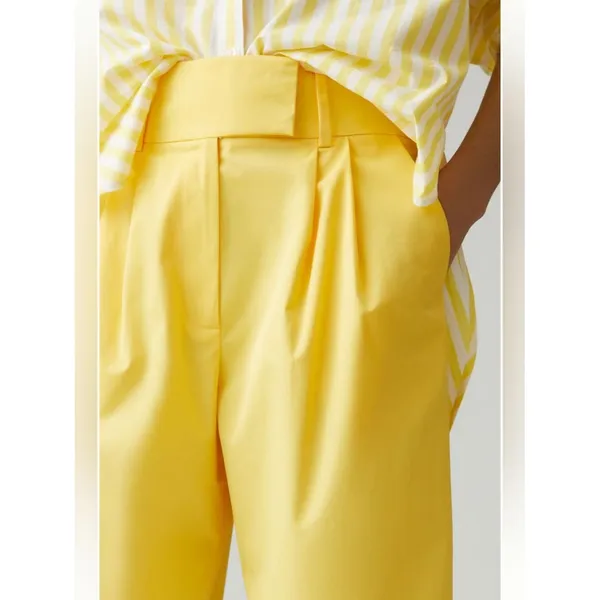 Anthropologie Exquise Barrel-Leg Chino Pants - Image 5