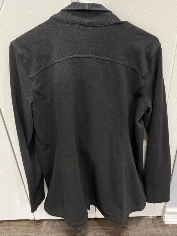 Lululemon Heathered Black Coast Wrap II - Image 8