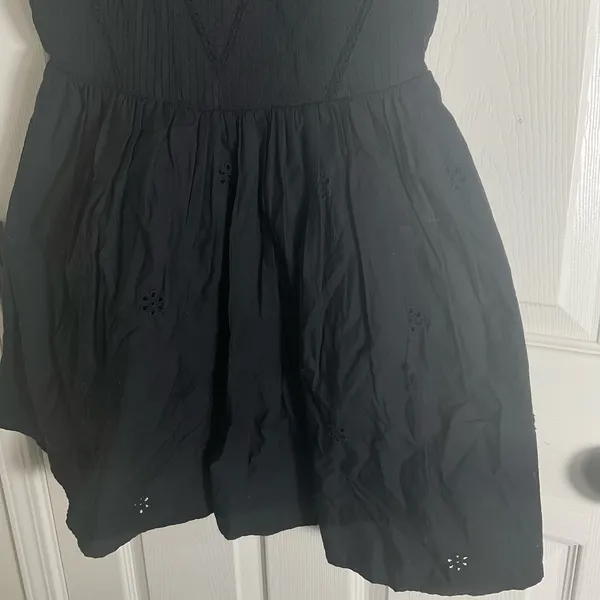 Zara Woman’s Black Spaghetti Strap mini Dress size medium - Image 4