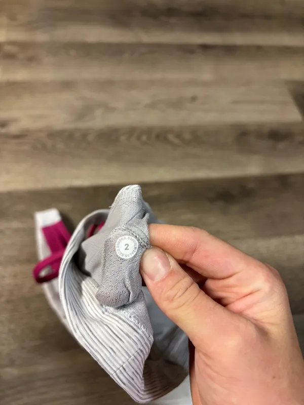 Lululemon Energy Bra Sports Grey 4 - Image 4
