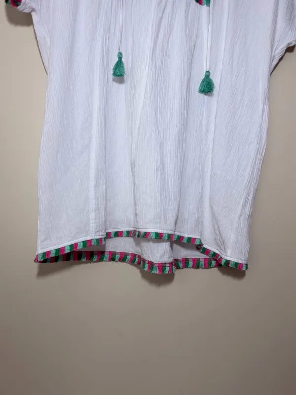 J. Crew Fringe Beach Tunic Cover-Up - Image 3