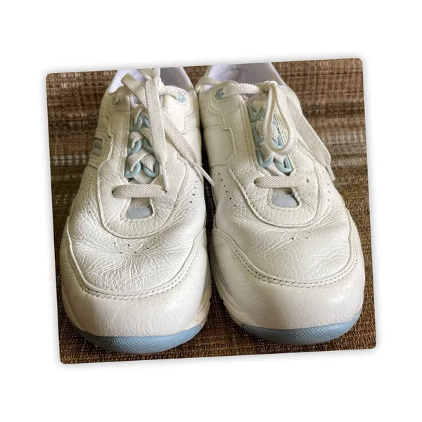 SAS Tripad Comfort Sneakers Women’s 8W White Leather Walking Shoes - Image 6