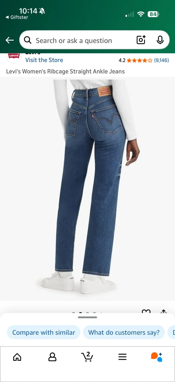 Levi’s Ribcage Straight Jeans - Image 5