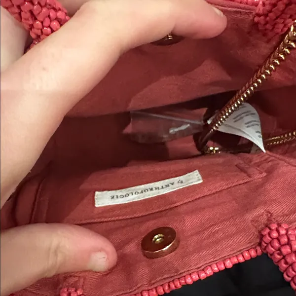 Anthropologie | Beaded Mini Tote - Image 7