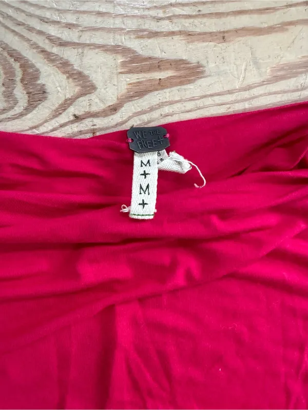 We The Free Pink Long Sleeve Tunic Top Size M - Image 3