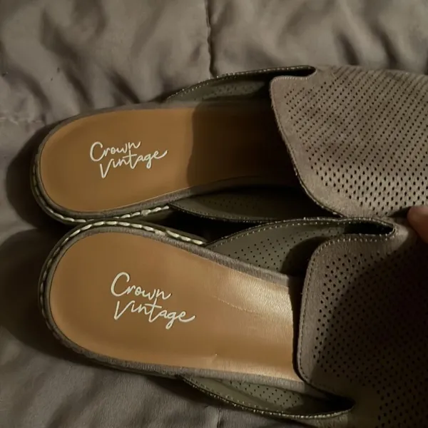 ‎Crown vintage mules 8 - Image 5