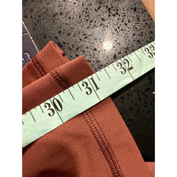 OFFLINE by Aerie Real Me Flare Leggings Brown Crossover High Rise Womens‎ Medium - Image 5