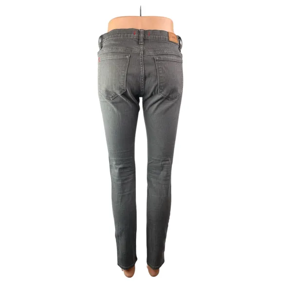 Urban Outfitters BDG Women's Gray Black Mid Rise Skinny Denim Jeans Size 28 - Image 2