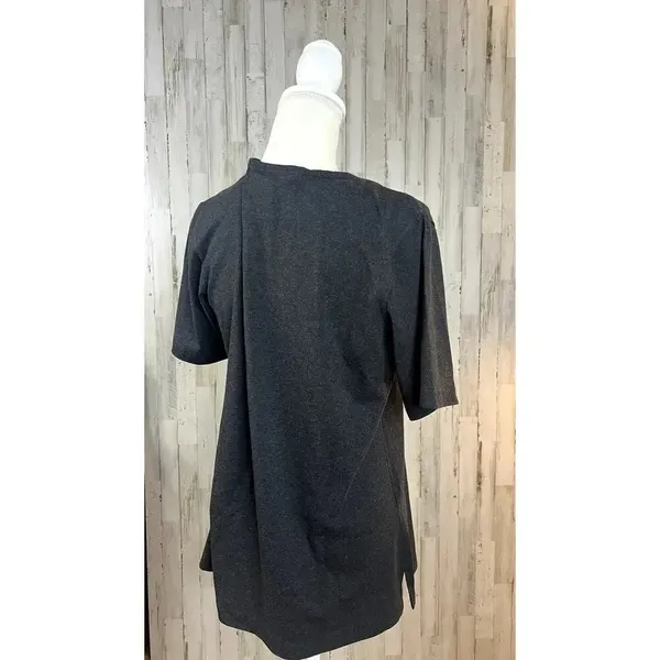 Physical Attraction Women's Medium Dark Gray Short Sleeve Crewneck‎ T-Shirt - Image 7