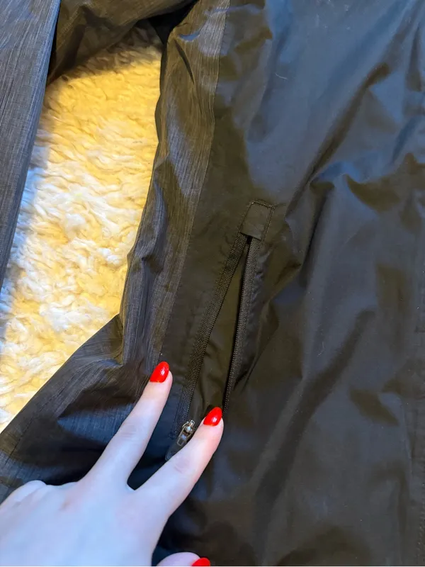 Columbia Women's Black Hooded Rain Jacket - Image 2