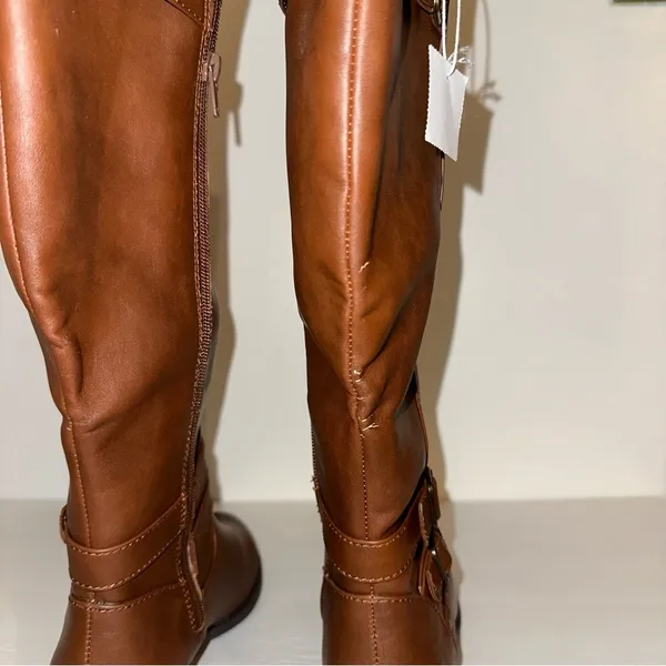 American Eagle women’s wide calf boots, new size 6.5 Wide 🆕 in brown - Image 5