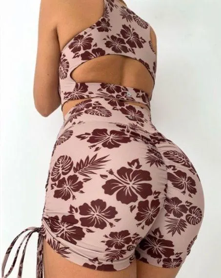 Tiger Mist Floral Shorts - Image 3