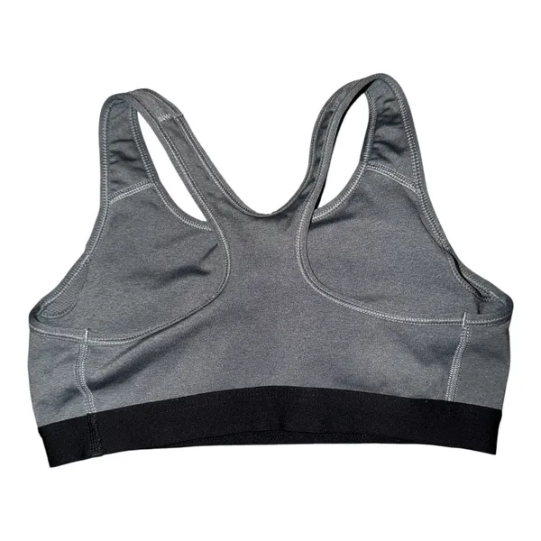 Nike Pro Gray Padded Sports Bra, Medium - Image 3
