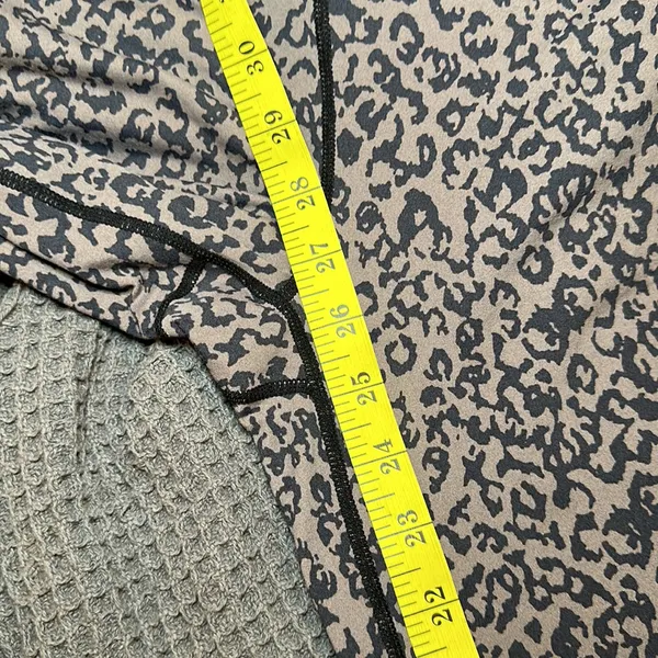 Mono B Women’s Leopard Print High Rise Leggings size‎ Small - Image 8
