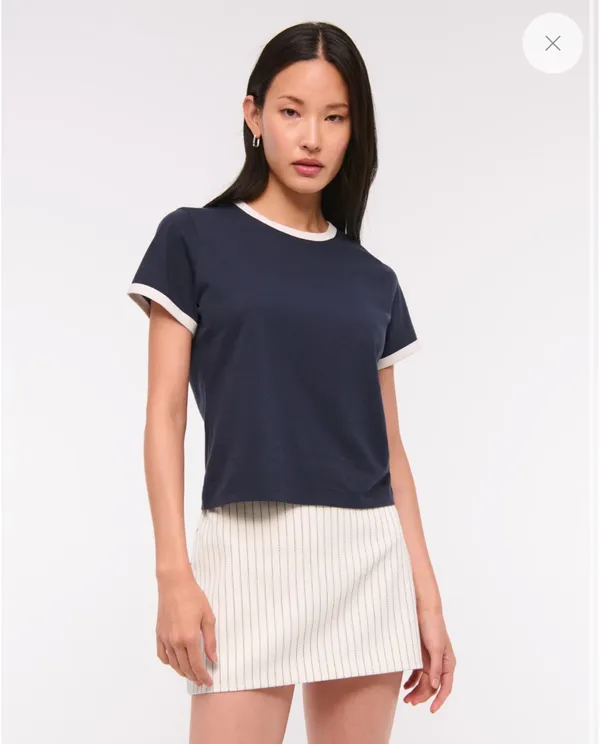 abercrombie and fitch a&f scarlett mini skort - Image 3