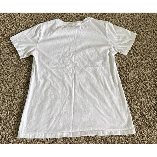 T Women's White Short Sleeve‎ Tee Size Small - Image 5