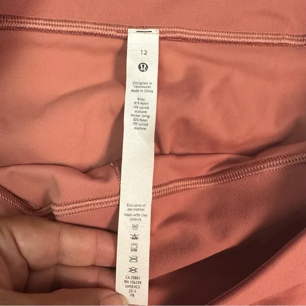 Lululemon |‎ Athletica Rose Pants Split Hem Flare Leggings - Image 4