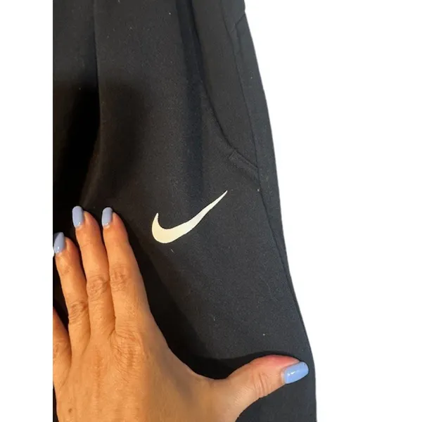 Nike Black Elastic Waist Basic Athletic Casual Joggers Women Sz S - Image 4