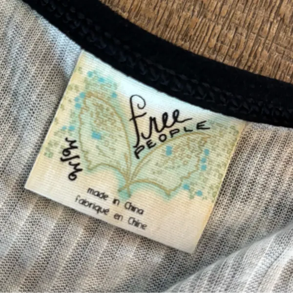 free people printed strapless draped embellished tube top - Image 3