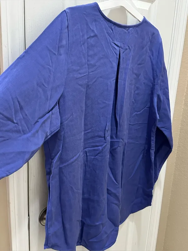 Soft Surroundings V-Neck Tencel Tunic Il Blouse size XL - Image 7