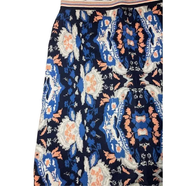 Anthropologie Moth Antica Sweater Skirt Blue XS‎ - Image 6