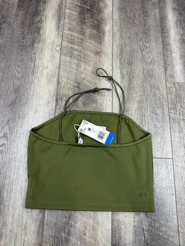 Adidas Olive Crop Top - Image 9