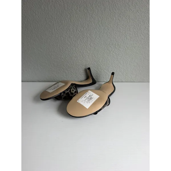 Steve Madden Palomah Leopard Clear Strap Mule Heels Women's 8 New NWOB - Image 10