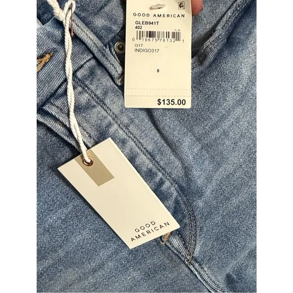 Good American Blue Denim Stretchy Jeans(Size 28) - Image 9