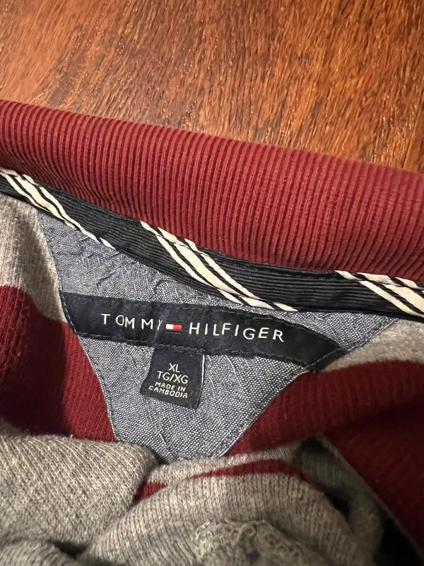 Tommy Hilfiger Long Sleeve Cutoff Polo - Image 6