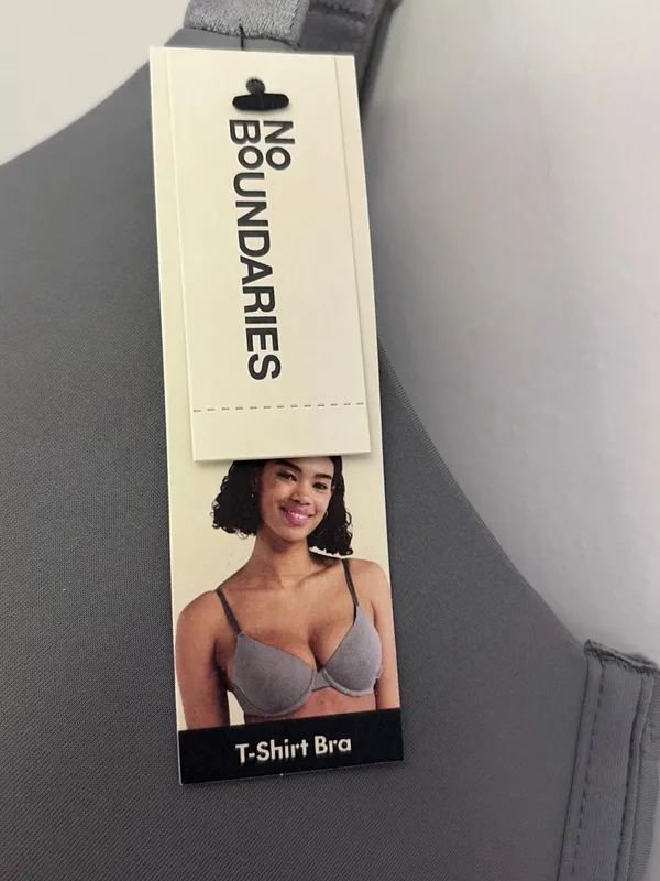 No Boundaries Seamless Gray Underwire T-Shirt Bra - Women Intimates & Sleepwear - Image 4