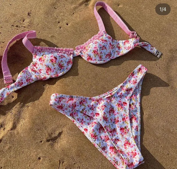 Strawberry Milk Mob Bathing Suit Top - Image 2